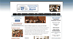 Desktop Screenshot of bn-communityband.org